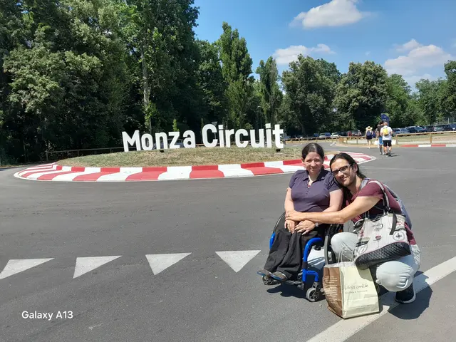 Irene und Stephan vor dem Monza Circuit | Foto: Stephan Alberti-Riedl