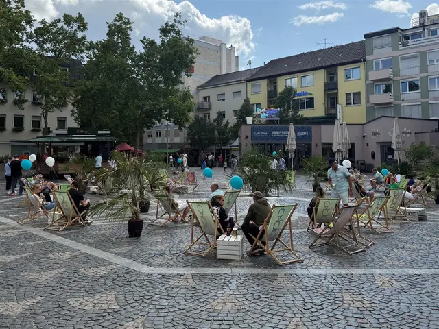 Die Sommerlounge beim "First Saturday" in Frankenthal. | Foto: Wirtschaftsforum 