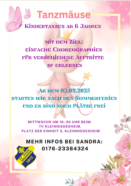 Mittanzen erwünscht | Foto: TV Kleinniedesheim (2025)
