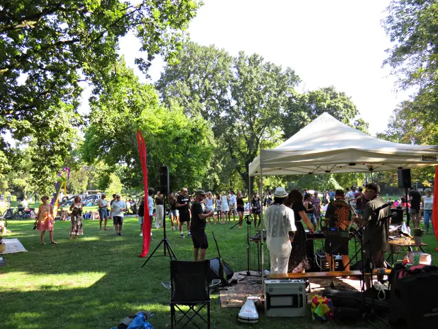 "Waldrauschen" und Freunde feierten im Ebertpark | Foto: Brigitte Melder