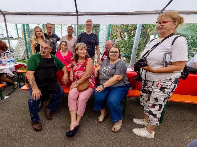 Unverhofft auf Patrick Kuntz von den "Riding Santas" gestoßen | Foto: Johann-Peter Melder