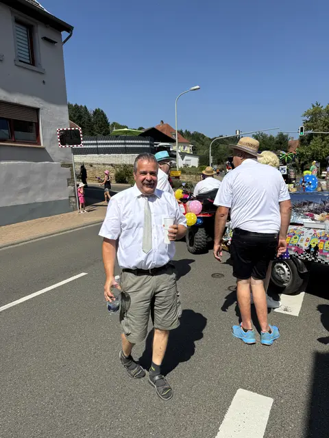 Niedermoscheler mit Bernd Spieß  | Foto: Mohr Arno