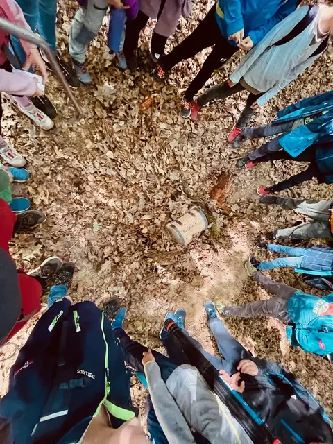 Die Schatzsuche war erfolgreich | Foto: Landesforsten RLP.de / Yvonne Limpert