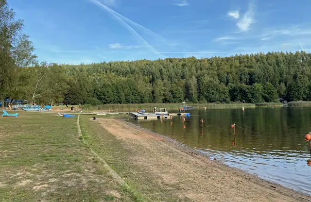 Der Badestrand des Gelterswoogs | Foto: Monika Klein