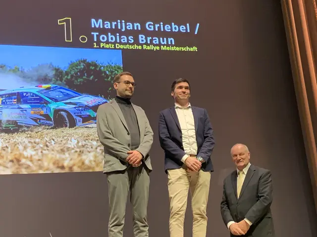 Im Vorjahr siegten Marijan Griebel und sein Beifahrer Tobias Braun (links) | Foto: Michael Sonnick