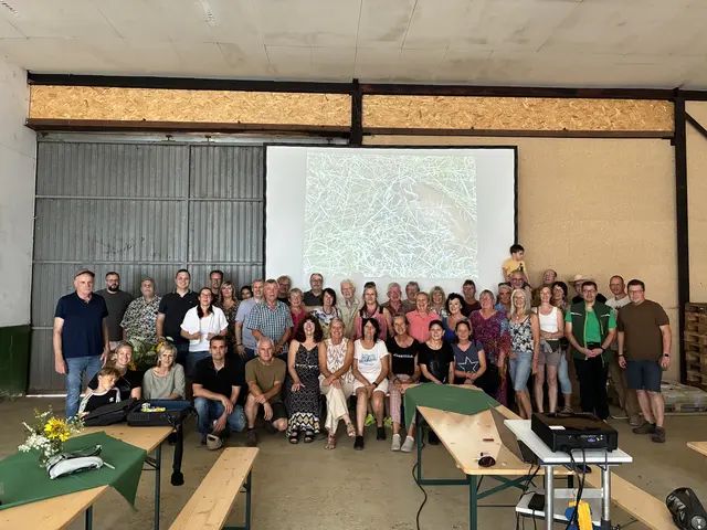 Ein Teil der Kitzretter beim Helferfest | Foto: Bezirksverband Pfalz