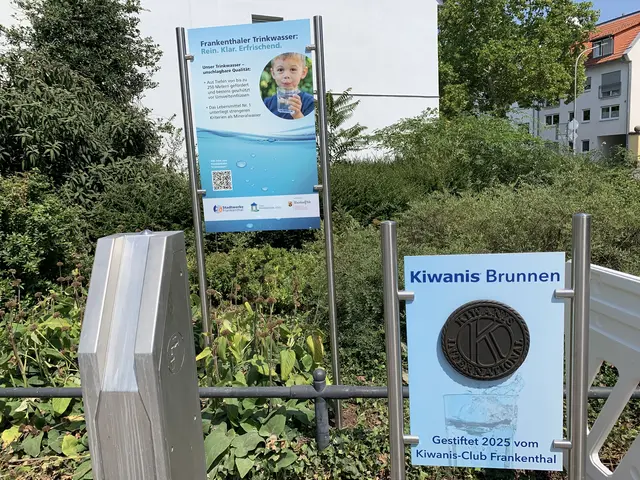 In Frankenthal wurde in der Nähe vom Speyerer Tor der zweite Trinkwasserbrunnen eröffnet | Foto: Michael Sonnick