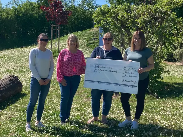 Die Spende für die Kindertagesstätte Weierhof | Foto: Landfrauenverein Bolanner Dorfkatze e.V. 