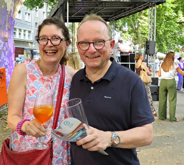 Brigitte Jungmann un Klaus Blettner | Foto: Brigitte Melder