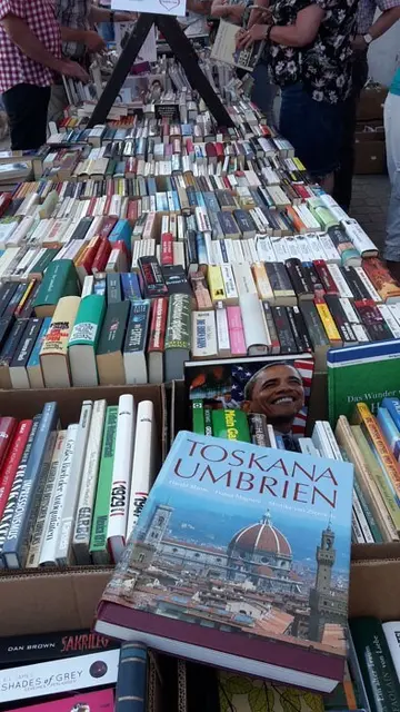 Foto: Foto zum Buchbasar von "Freunden der Stadtbibliothek Speyer"