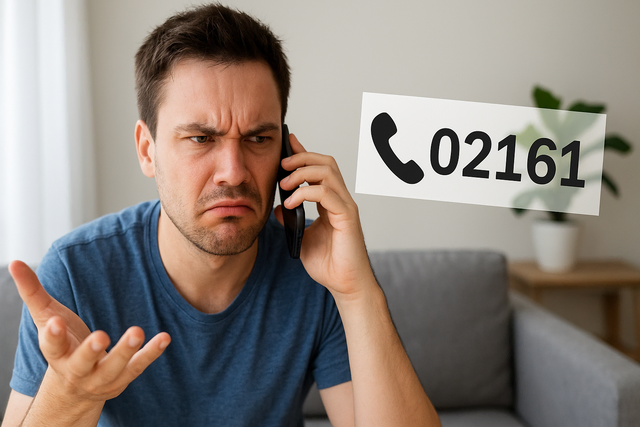 Hintern Anrufe mit der Vorwahl 02161 können sich Betrugsmaschen verbergen - oder auch nervige und aggressive Werbeanrufe | Foto: Heike Schwitalla - erstellte mit Open AI