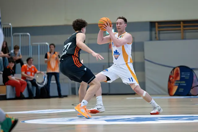 Christoph Rupp (rechts) bestreitet ab September seine dritte Saison im Trikot der Speyerer | Foto: Baskets Speyer