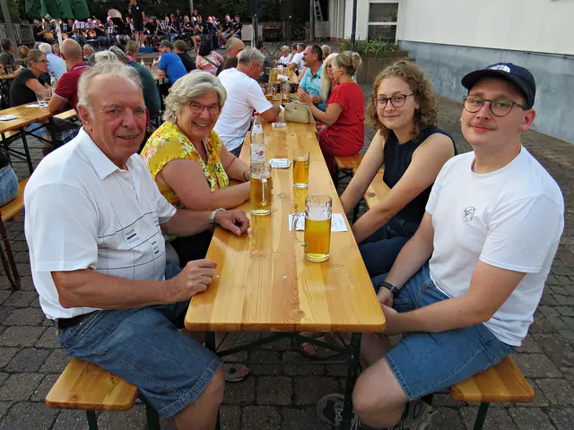 ..... mit Besuch aus dem hohen Norden: Nele und Marian | Foto: Brigitte Melder