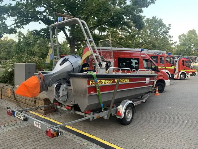 Unsere Feuerwehrfahrzeuge werden ausgestellt | Foto: Michael Sonnick