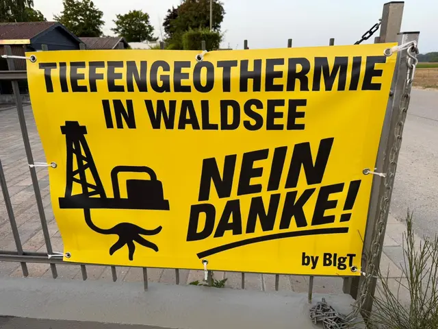 Gegen die Geothermieanlage in Waldsee gibt es sehr viele Bürgerproteste | Foto: Michael Sonnick