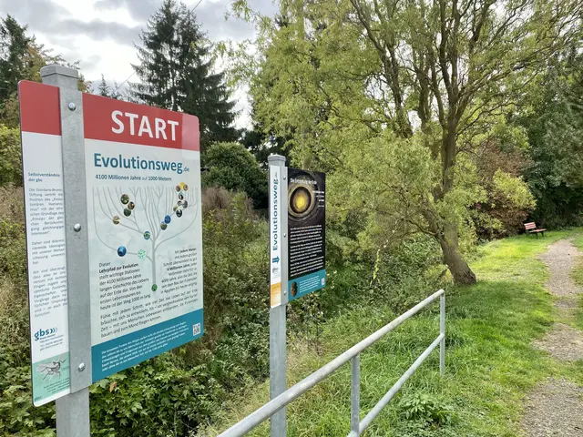 Ein besonderer Spaziergang auf dem Evolutionsweg in Ottersheim  | Foto: VG Göllheim