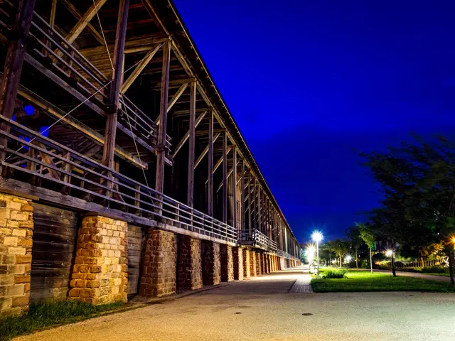 Saline am Kurpark bei Nacht | Foto: Kim Rileit
