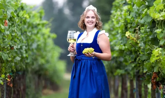 Die Geinsheimer Weinprinzessin Leonie I. | Foto: Ortsverwaltung Geinsheim