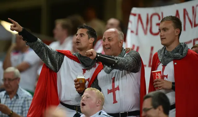 Englische Fußballfans als ,Kreuzfahrer des 21. Jahrhunderts´  | Foto: gemeinfrei