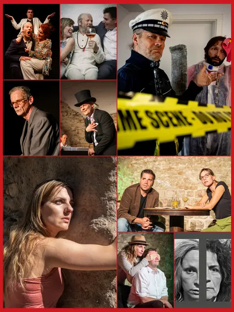 Neue Gesichter, starke Stücke: Spielzeitauftakt im Zimmertheater Speyer | Foto: Carsten Hoff/Collage: Zimmertheater Speyer