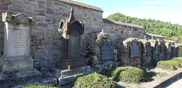 Die Familiengrabstätte Gienanth auf dem Friedhof in Hochstein | Foto: Werner Rasche
