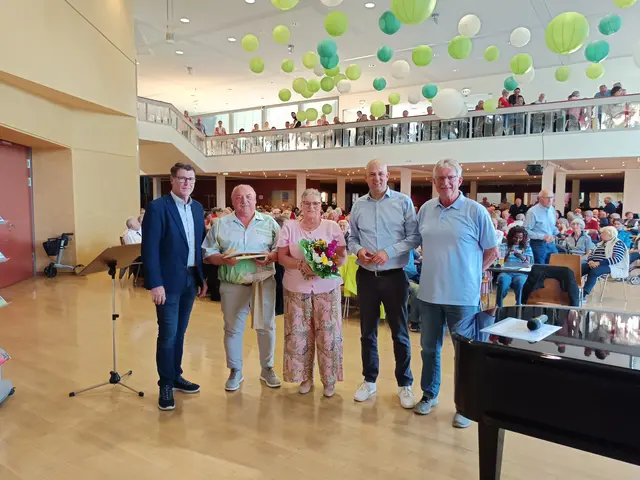 Ehrung von Willi Graf | Foto: Rolf Gelbarth 