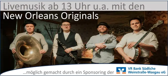 Unsere 1. Band | Foto: New Orleans Originals