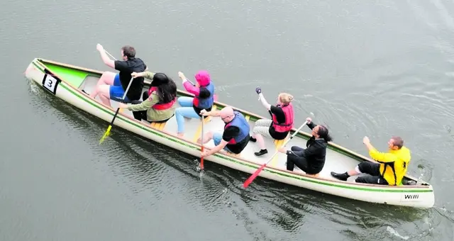 Die Regatten sorgen für Spaß auf und neben dem Wasser | Foto: IG LU-Süd