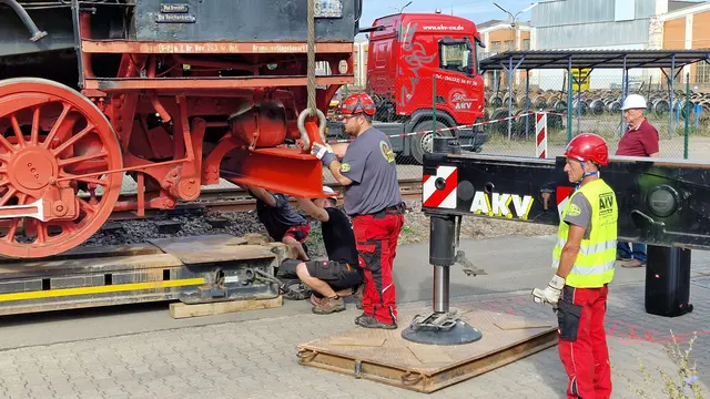 Vorne wie hinten wird genau austariert | Foto: Ralf Vester