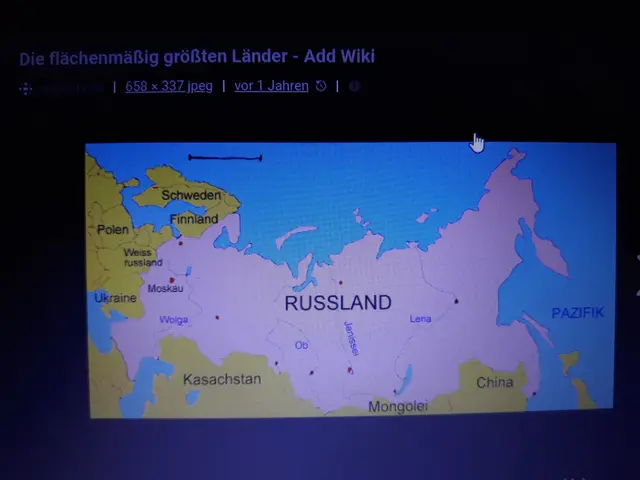 Aus Microsoft Bing:  
die flächenmäßig größten Länder - Add Wiki. | Foto: ELISABETH WEBER