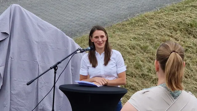 Miriam Welte unternahm ihre ersten sportlichen Gehversuche einst in der Leichtathletikabteilung des SV Otterberg bei Karl-Heinz Schröder | Foto: Ralf Vester