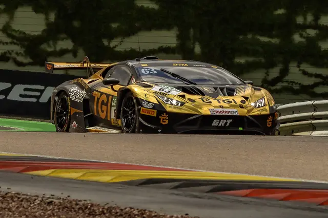 Der Südafrikaner Jordan Pepper (Lamborghini) wurde Zweiter | Foto: Marcel Uhlmann