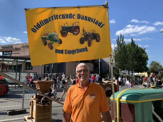Hartmut Renner aus Mutterstadt von den Oldtimerfreunde Dannstadt und Umgebung | Foto: Michael Sonnick