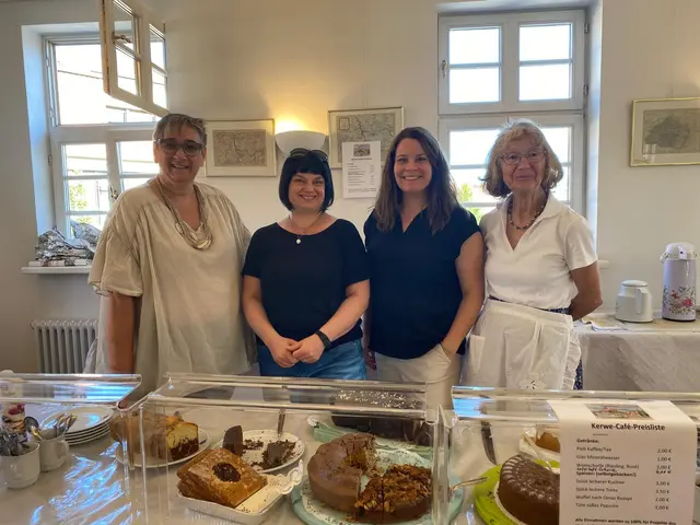 Das andere Kerwe-Café Team:
v.l.n.r. Andrea Liebhart, Tina Nießen, Kathrin Hammer, Renate Motzer | Foto: Michael Ceranski