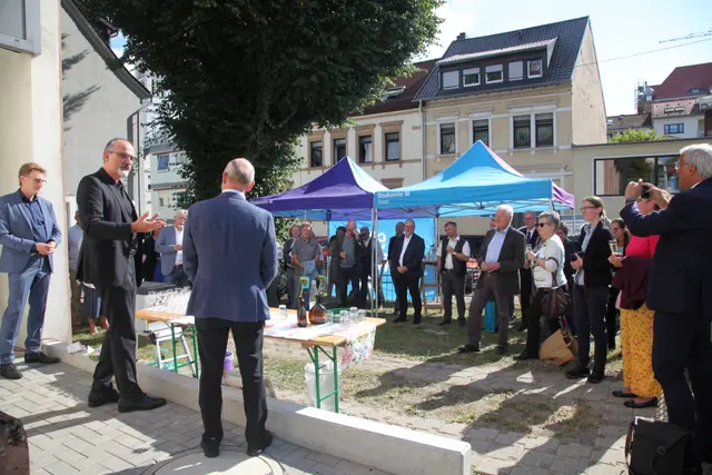 Superintendent Markus Karsch vom Kirchenkreis An der Saar am neuen Evangelischen Schulreferat Saarland: "Hier werden Fragen, Räume, Möglichkeiten und Perspektiven eröffnet." | Foto: Amt für Religionsunterricht | Nadja Donauer