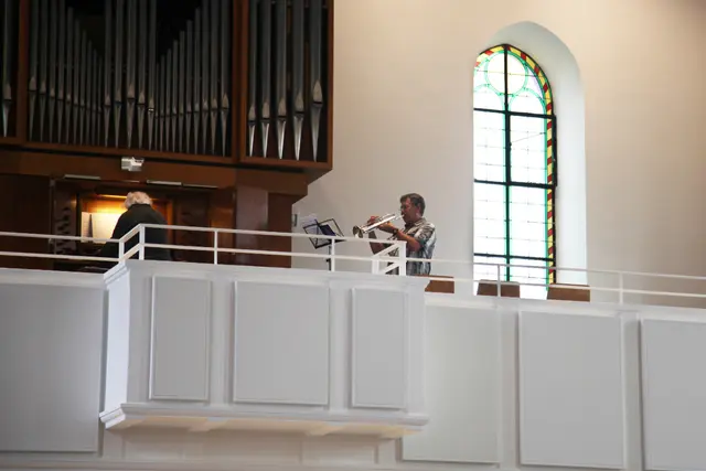  Trompeten- und Orgelklänge sorgten für Gänsehautmomente | Foto: Amt für Religionsunterricht | Nadja Donauer