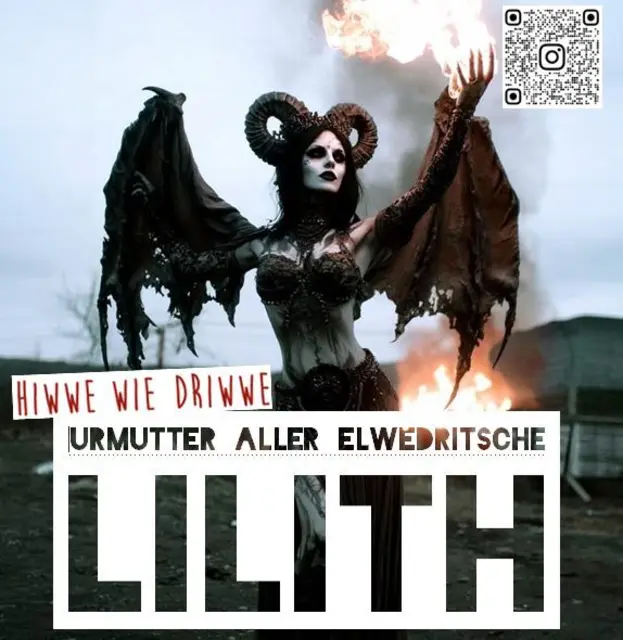 Die sumerische Dämonin "Lilitu" machte als "Lilith" in der jüdischen Kulturgschichte Karriere. Gleichzeitig erreichte sie - unter anderen Namen - Europa über indo-europäische Migrationsbewegungen, die von Persien in Richtung Westen und Osten stattfanden. | Foto: Dr. Michael Werner / AI