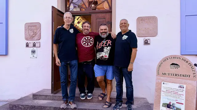 v.l.n.r. Michael Ceranski, Benjamin Wagener, Monji El Beji, Robert Liebhart | Foto: Michael Ceranski