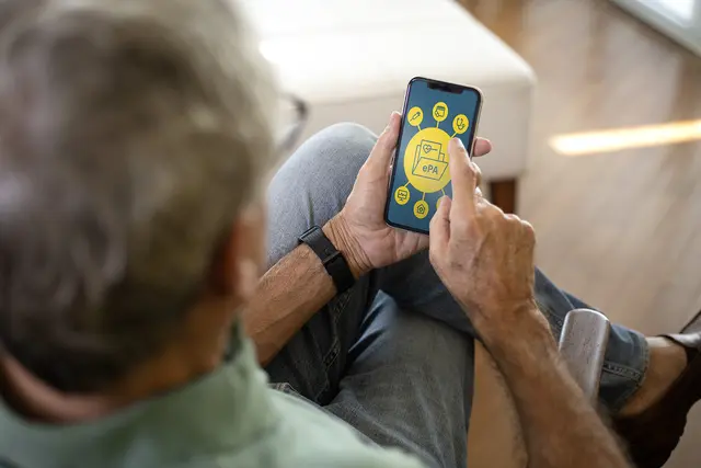 Die elektronische Patientenakte auf dem Smartphone | Foto: iStock2149019960