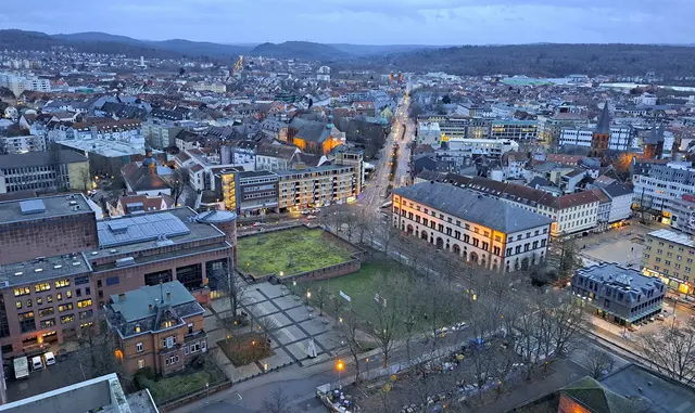Das gesamte Areal zwischen dem Museum Pfalzgalerie bis Schillerplatz und Theaterwiese werden bei der Eröffnung des Kultursommers Rheinland-Pfalz 2026 eingebunden | Foto: Monika Klein