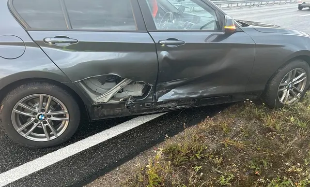Gleiche Stelle, ähnliche Ursache – zwei Unfälle an der B10-Auffahrt zu Landau | Foto: Polizei Landau