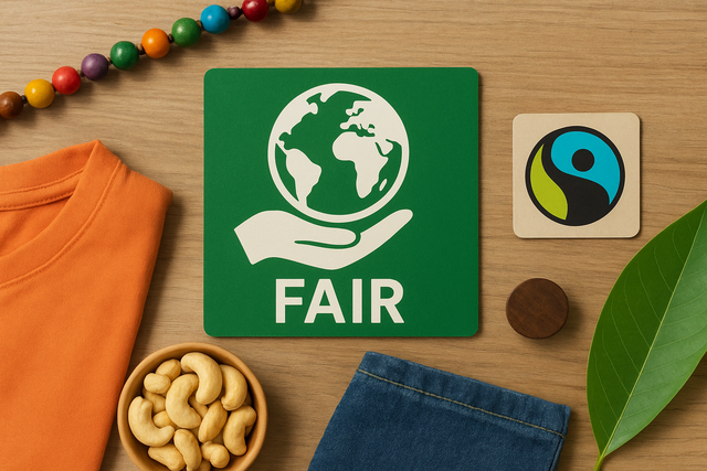 Faire Woche in Germersheim 2025 | Foto: Heike Schwitalla - erstellt mit KI