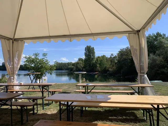 herrlicher Blick auf den Binssee | Foto: Michael Sonnick