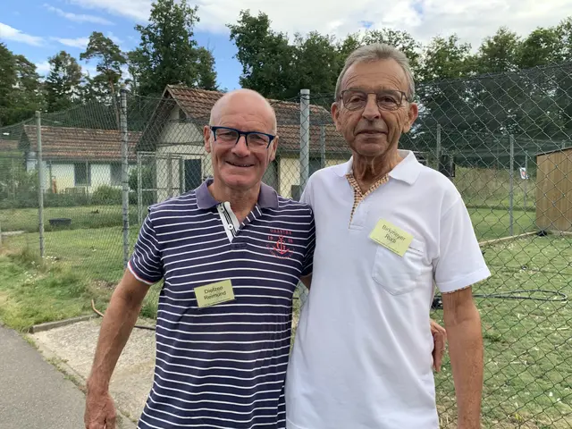 Reimund Dietzen (links) mit Rudi Birkmeyer | Foto: Michael Sonnick