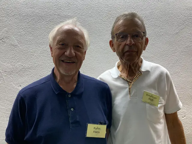 Hans Kuhn (links) und Rudi Birkmeyer | Foto: Michael Sonnick