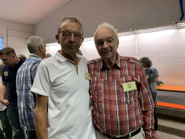 Rudi Birkmeyer (links) mit Willy Altig | Foto: Michael Sonnick