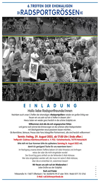 Die Einladung entworfen von Jockel Faulhaber | Foto: Rudi Birkmeyer