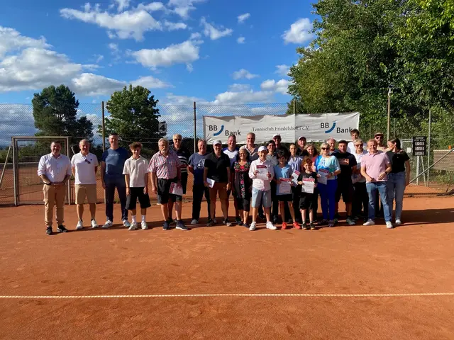 Gruppenfoto der 41. VG Meisterschaften | Foto: TC Friedelsheim