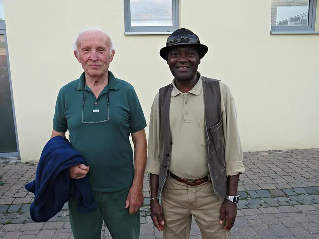 Stammläufer beim Hungermarsch | Foto: Brigitte Melder