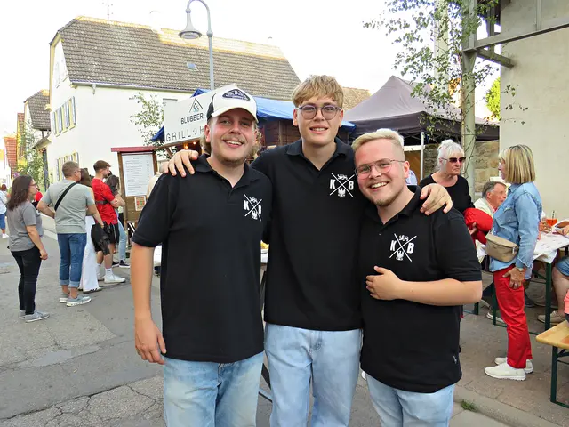 Die Kerweborsche | Foto: Brigitte Melder